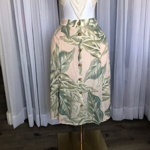 Tropical Banana Leaf Skirt